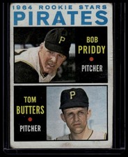 1964 Topps #74 Pirates 1964 Rookie Stars (Bob Priddy / Tom Butters)