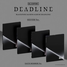 BLACKPINK DEADLINE 3rd Mini Album SILVER 4 Ver SET/Full Pack SET ONLY POB GIFT