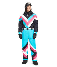 Tipsy Elves Men  s Pastel Pro Ski Suit NEW NWT