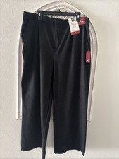 New- Member's Mark Women's Modern Wide Leg Trouser Black Size XL