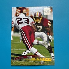 Ken Harvey Washington Redskins Stadium Club NFL Card #95 1995 Season