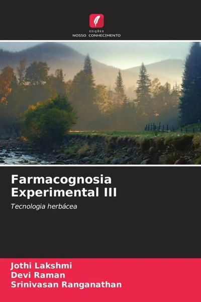 Jothi Lakshmi (U. A.) | Farmacognosia Experimental III | Taschenbuch (2022)-image