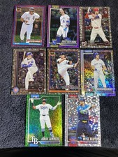 MLB Baseball Card Lot inserts, pink foil, foil, Topps 2026🔥🔥🔥🔥🔥🔥