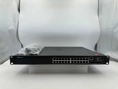 Dell PowerSwitch N1524P 24-Port PoE+ 4-SFP+ Managed Gigabit Network Switch