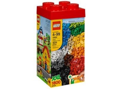 Retired LEGO Bricks & More Creative Tower XXL 1600 Pieces (10664