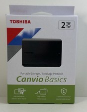 New Toshiba Canvio Basics 2 TB USB 3.0 HDTB520XK3AA Hard drive black