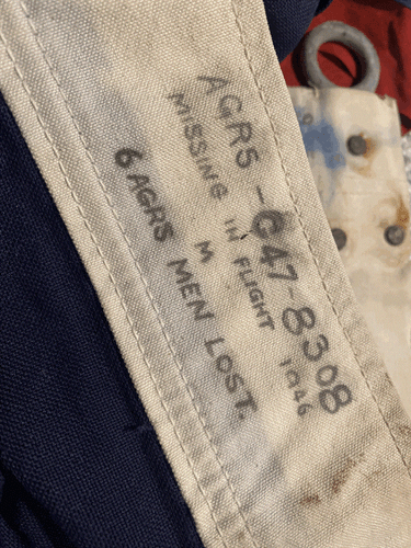 Historical 48 Star Quarter Master Depot USA Flag "Last Flag Flown in India" 40's - Picture 6 of 16