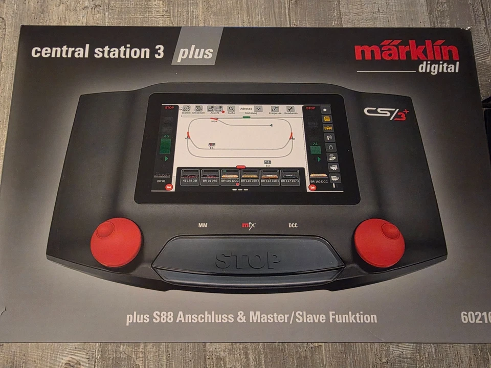 Märklin - 60216 - Central Station 3 Plus - OVP - Voll Funktionstüchtig - S047-87