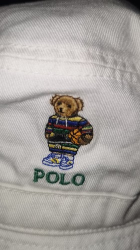 Polo Ralph Lauren Fischerhut Baumwolle Kinder Alter 4-7 Jahre weiß Original NEU - Bild 3 von 6