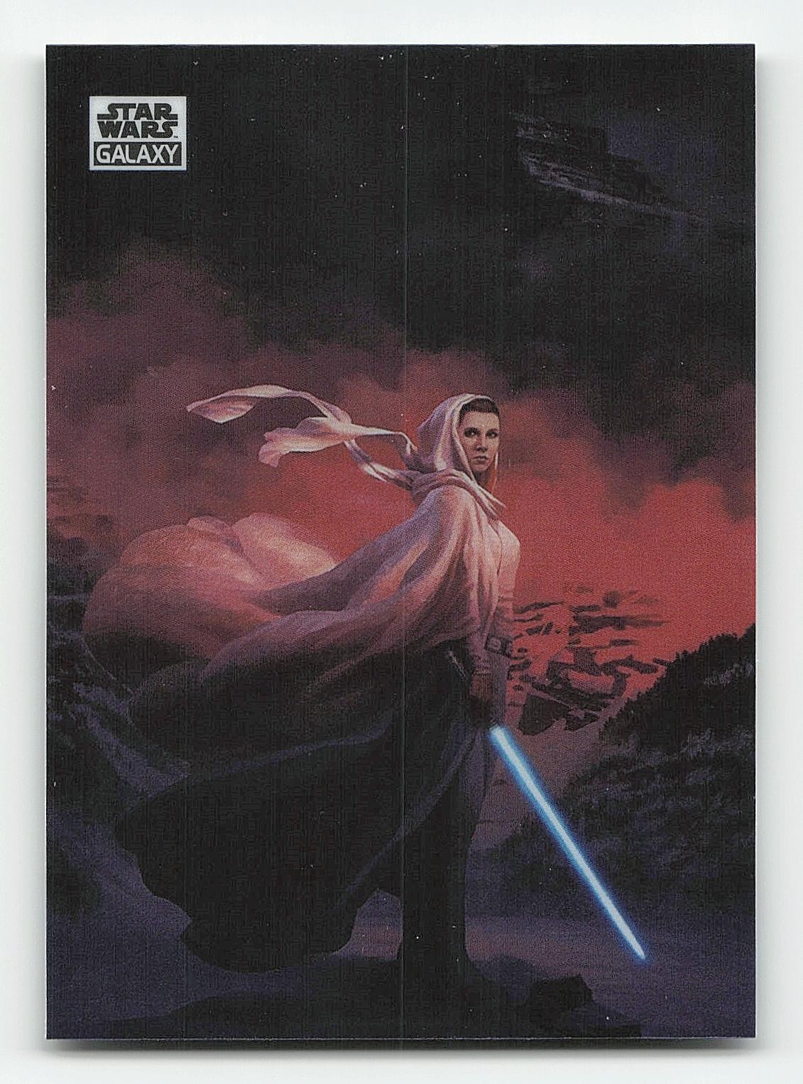 2025 Topps Chrome Star Wars Galaxy #85 Until Our Last Breath
