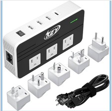 230-Watt Step Down 220V to 110V Voltage Converter International Travel Adapter