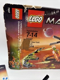 Lego Mars Mission MT-51 Claw-tank 7697 Used Incomplete READ