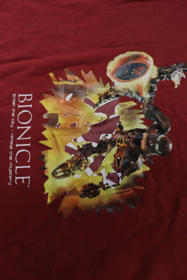 Camiseta Rara Colección Lego/Bionicle Hero Beast 9-10 y DAÑADA Foto 2 de 4