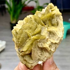 303G Natural siderite petal crystal mineral Specimens/Guizhou,China