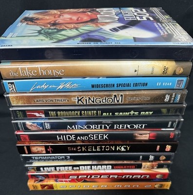 Lot of 12 HD DVDs Great Movies - Spiderman Spiderman 2 Minority Report + More