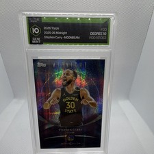 Stephen Curry 2025-26 Topps Midnight #30 Moon Beam Parallel SSP Warriors