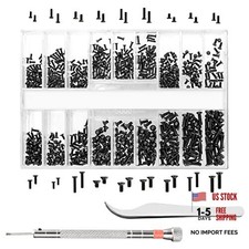 630 Pcs Tiny Micro Repair Screw Kit Eyeglass Sunglass Repair Kit