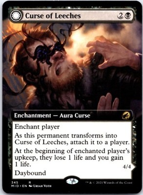 Curse of Leeches (Extended Art) Innistrad: Midnight Hunt, 345 NM