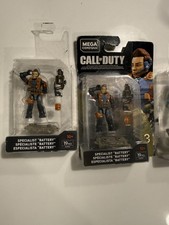Set New Mega Construx Call of Duty Specialist "Battery" Buildable MiniSeries3