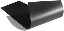 Thin Flexible Magnetic Material Sheet 8-inch x 12-inch Black for Magnetizing B