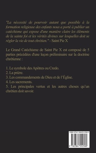 Saint Pie X Le Grand Catéchisme (Relié) - Picture 2 of 2