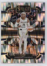 2024 Panini Select WNBA Concourse Silver Flash Prizm Arike Ogunbowale #45 0b3