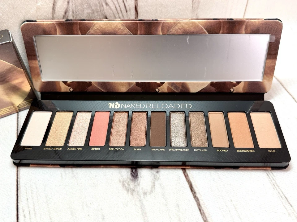 NIB Authentic Urban Decay UD Naked Reloaded Eye Shadow Palette -12 Colors/Shades - Image 2 of 3