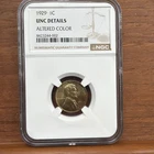 1929 Lincoln Wheat Cent 1C Penny NGC UNC Details