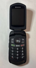 Kyocera DuraXTP E4281 Black Sprint Locked PTT 3G Rugged Camera Flip Cellphone