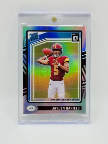 2024 Panini Donruss Optic Rated Rookie Jayden Daniels #248 Holo Prizm (RC)