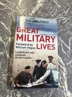 VINTAGE WAR BOOK GREAT MILITARY LIVES THE TIMES WW2 R