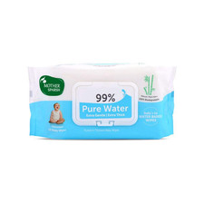 99 Pure Water Unscented Baby Wipes 72 Unscented Baby Wipes - Super Thick Fa