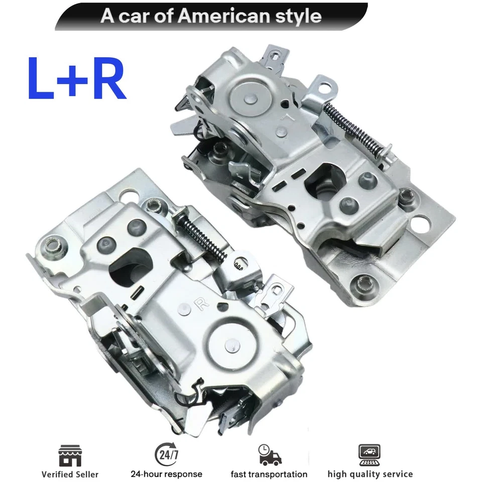 NEW 1 Pair Left & Right Door Latch Fits for Oldsmobile Cutlass Supreme 98 - Image 4 of 4