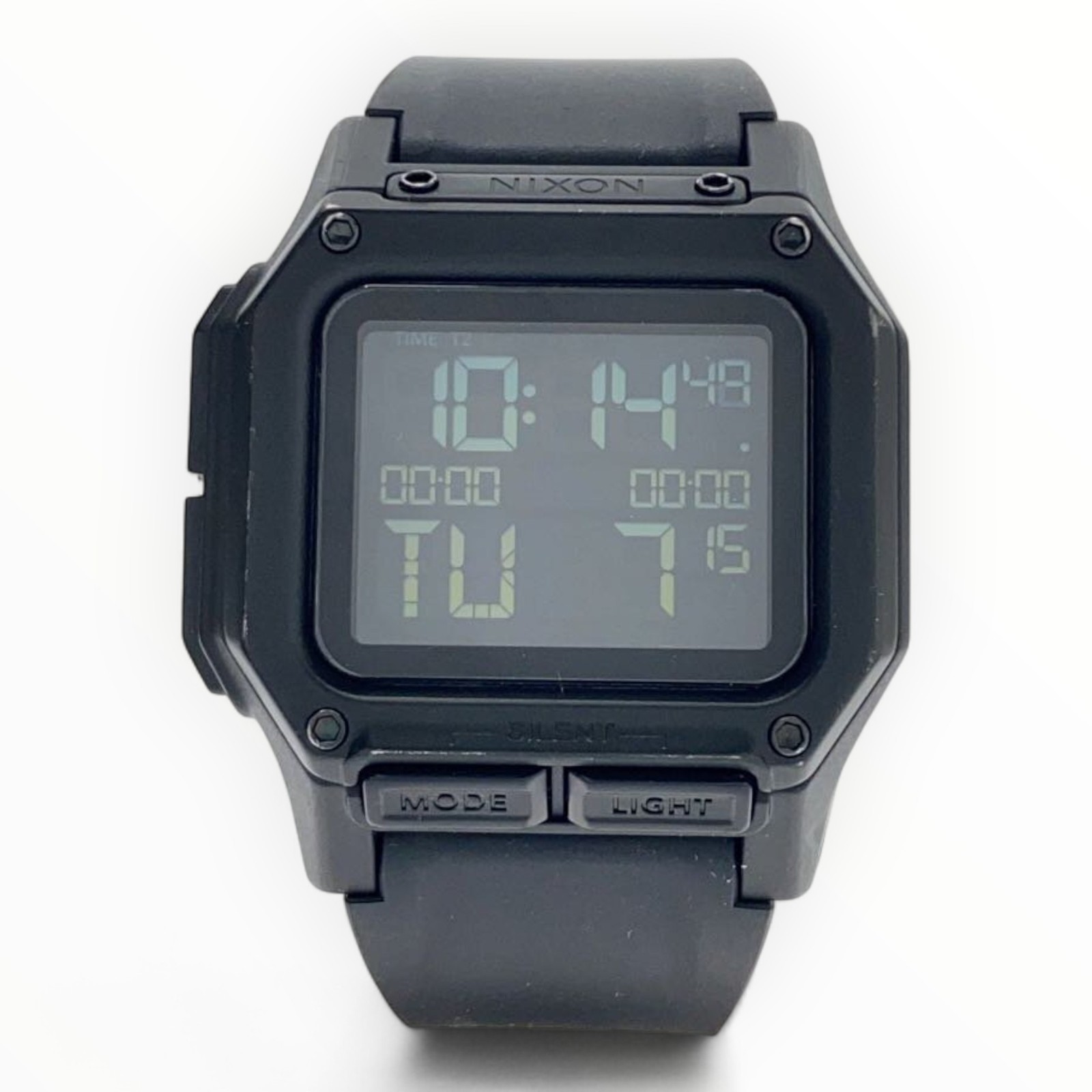 NIXON Digital Black Men Watch NI1725DM11093 2.09 x 1.85 4745