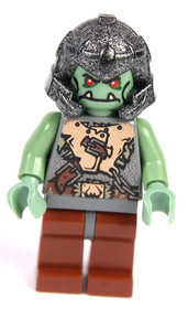 Lego Troll Warrior 2 Minifigure Orc 7048 7038 7078 7097 Fantasy Era cas365