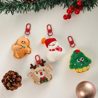 Cartoon Weihnachten Schlüssel Bund lange Ornament für Tasche Rucksack Party