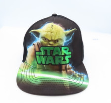 Youth Star Wars Yoda Lightsaber Snapback Hat Cap
