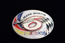 NASCAR Belt Buckle, Mark Martin 6 Great American Belt Buckle 2881