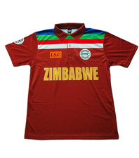 Zimbabwe Cricket 1992 ODI World Cup Jersey – Vintage Champion Memorabilia Adult