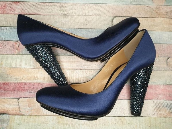 Women Pollini Heels Navy 37
