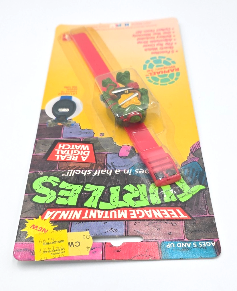 Teenage Mutant Ninja Turtles Leonardo Digital Watch Vintage St176