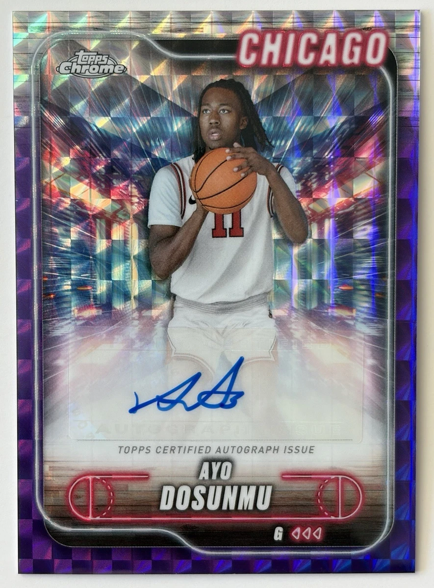 2024-25 Topps Chrome - Ayo Dosunmu #TCA-ADO for sale | eBay