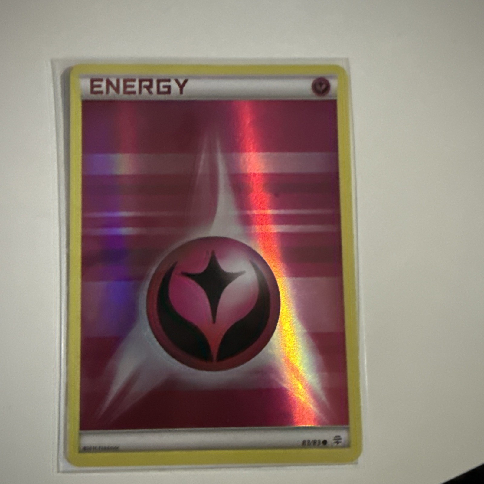 Pokémon - Fairy Energy - 83/83 - Common Reverse Holo - Generations - Mint