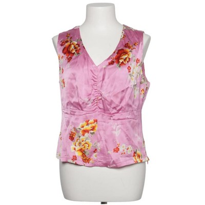 Riani, Top, Größe: 40, Pink/Mehrfarbig, Elasthan/Viskose, Blumen, Damen #cA4