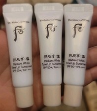 The History Of Whoo Radiant White Tone Up Sunscreen SPF50 /PA  6ml 3ea