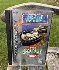 Sega Rally Championship Sega Saturn Complete Original Inserts & Guide Exclusive