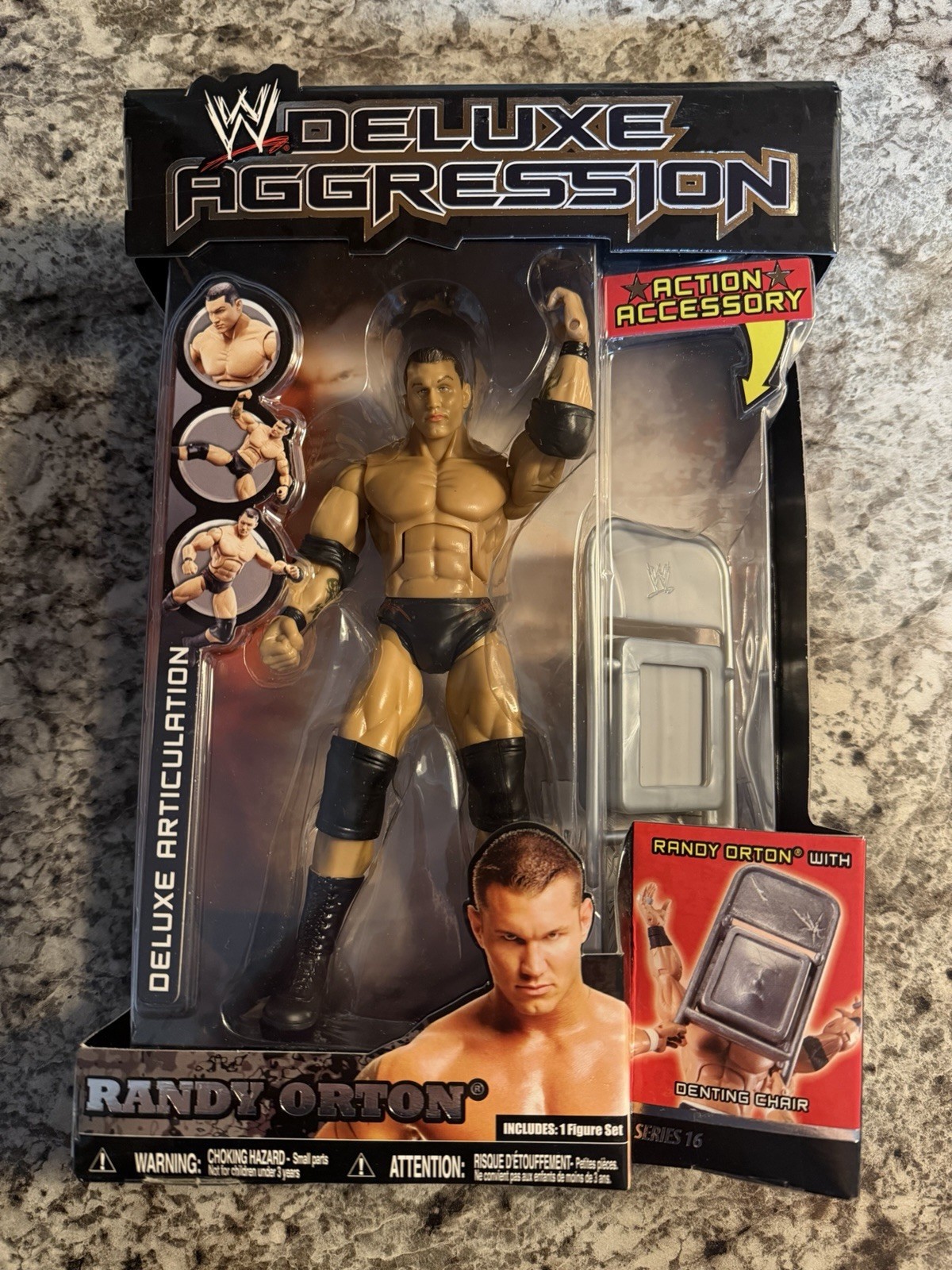 WWE Jakks Randy Orton Deluxe Aggression Series 16 Wrestling Figure Brand New