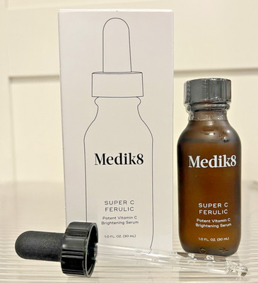 Medik8 Super C Ferulic Vitamin C Brightening Serum 1 Oz 30 mL Full Size NIB