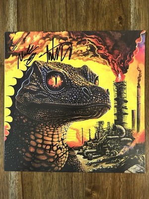 King Gizzard & The Lizard Wizard' Band Signed 'PetroDragonic