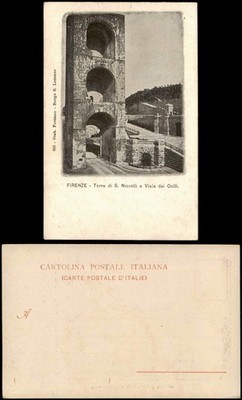 Florence Firenze FIRENZE Torre di S. Niccolò e Viale dei Colli 1900